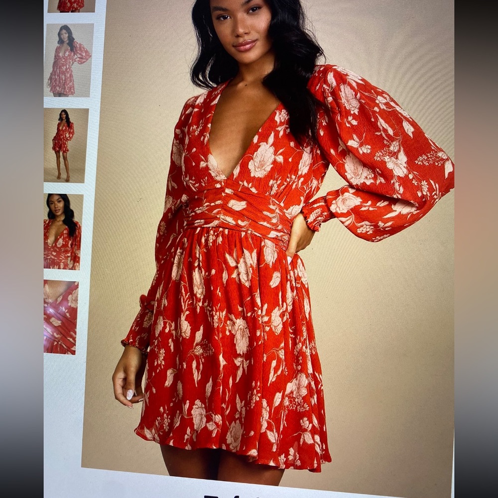 Lulus floral dress
